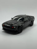 Licensed 1:32 Dodge Challenger SRT Hellcat Diecast Model - Gloss Black