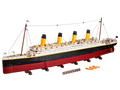 LEGO Titanic 10294 full side profile on display stand