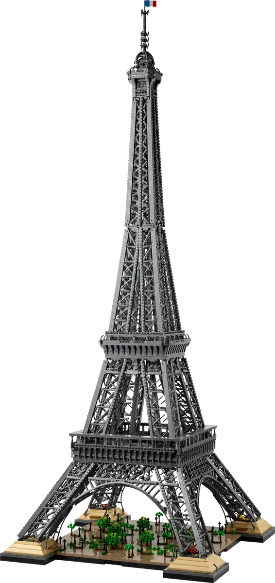 LEGO Icons Eiffel Tower set 10307 tallest LEGO set 1.5m