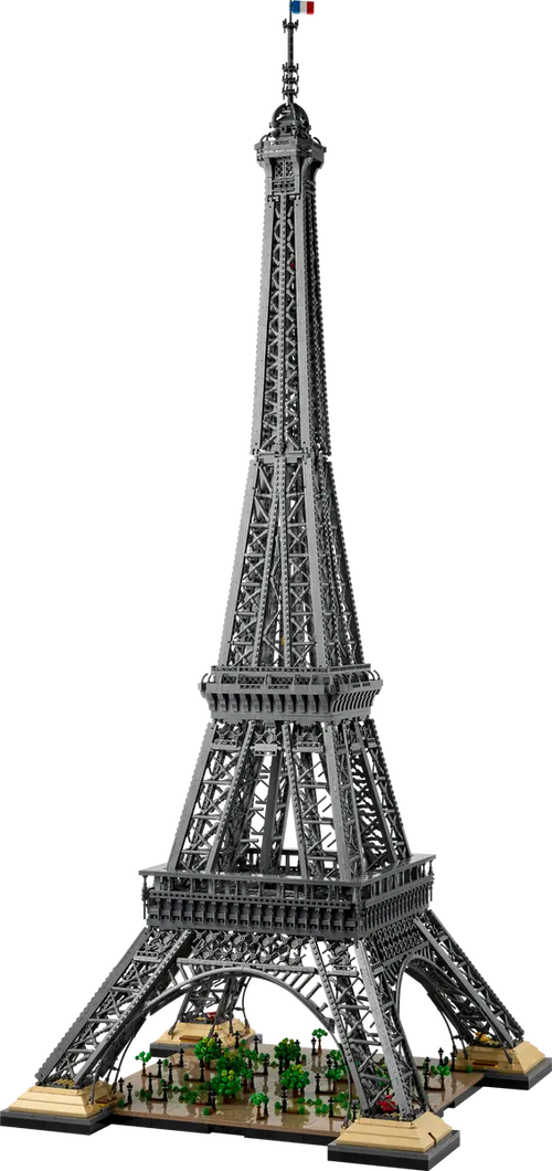 LEGO Icons Eiffel Tower set 10307 tallest LEGO set 1.5m