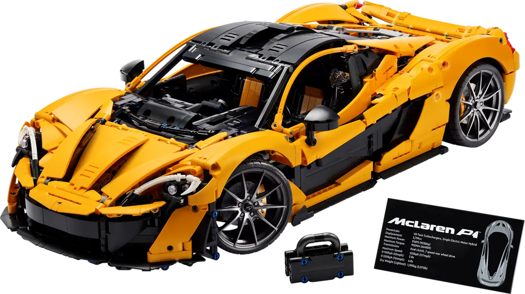 LEGO Technic McLaren P1 set 42172 1:8 scale hypercar