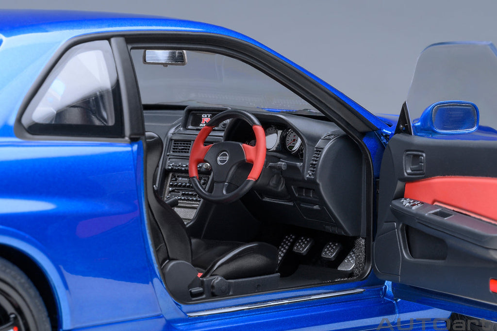 AUTOart 1:18 Nissan Skyline GT-R (R34) Nismo Z-Tune - Bayside Blue