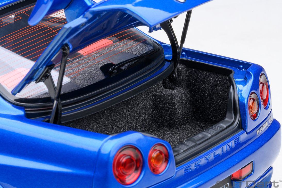 AUTOart 1:18 Nissan Skyline GT-R (R34) Nismo Z-Tune - Bayside Blue