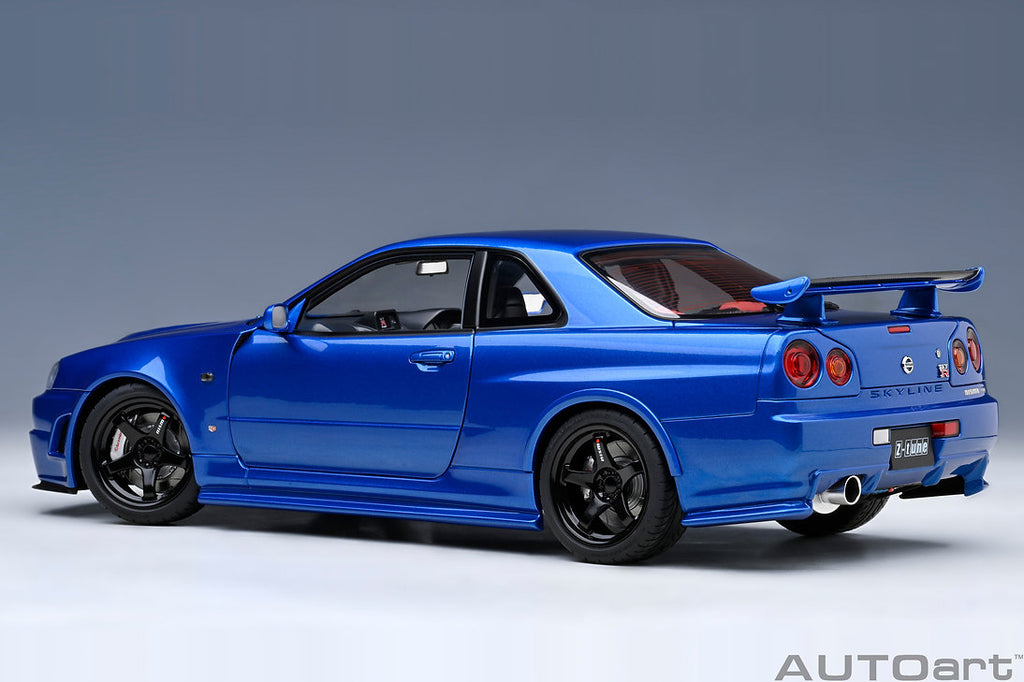 AUTOart 1:18 Nissan Skyline GT-R (R34) Nismo Z-Tune - Bayside Blue