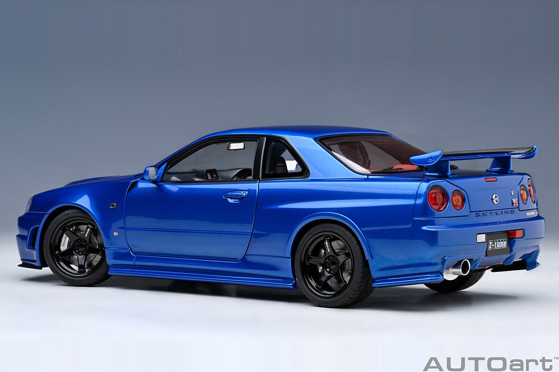 AUTOart 1:18 Nissan Skyline GT-R (R34) Nismo Z-Tune - Bayside Blue