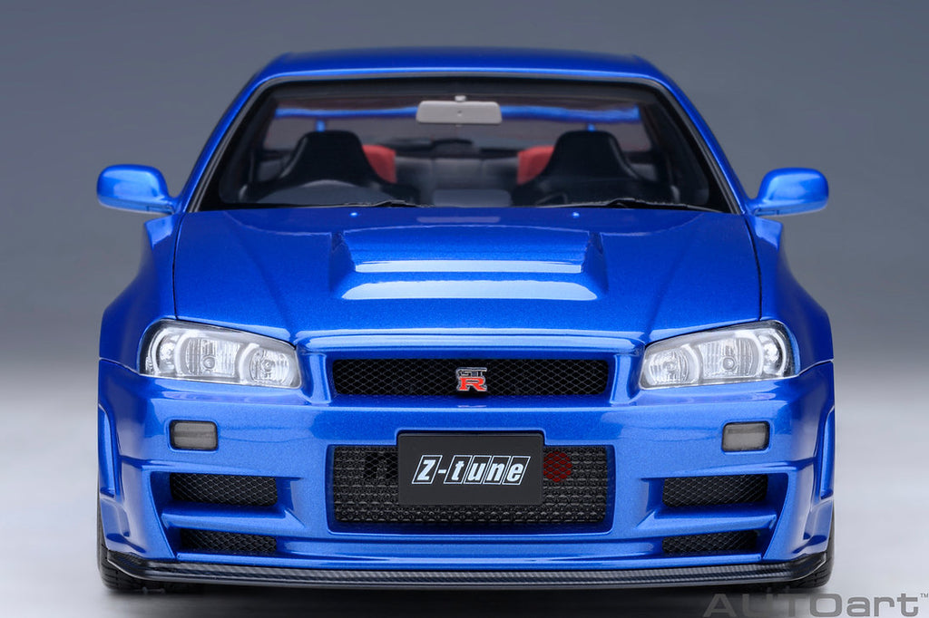 AUTOart 1:18 Nissan Skyline GT-R (R34) Nismo Z-Tune - Bayside Blue