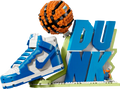 LEGO Nike Dunk x set 43008 blue and white sneaker model