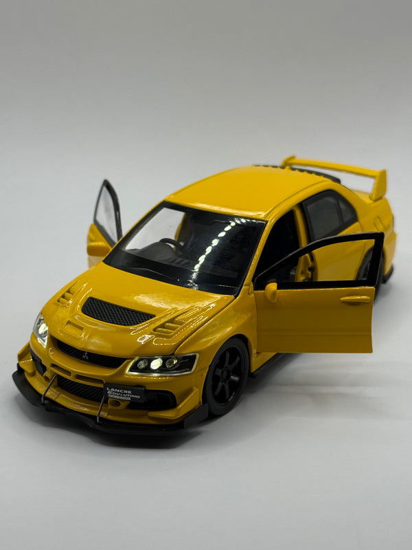 Licensed 1:32 Mitsubishi Lancer Evolution 9 Diecast Model - JDM Drift Legend