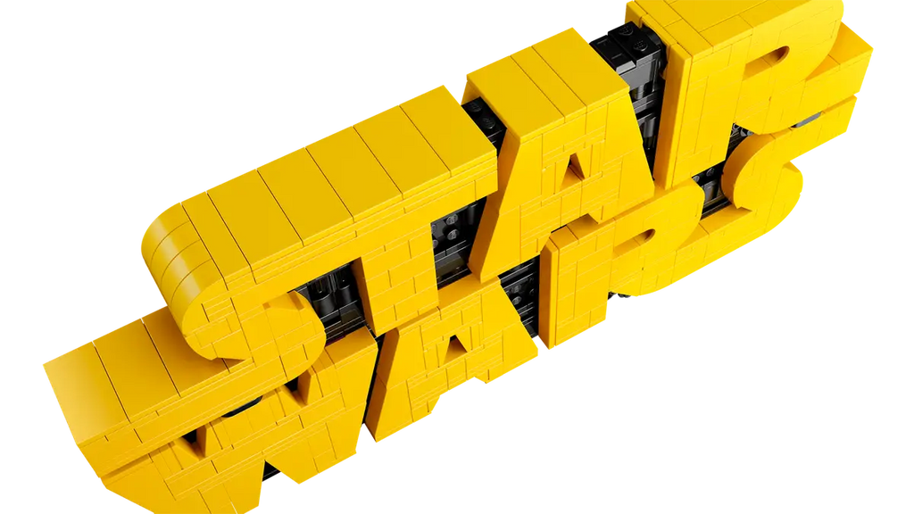 LEGO Star Wars Logo (Set 75407) - Brick-Built Display Model