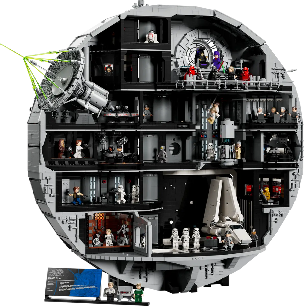 LEGO Star Wars UCS Death Star 75419 new 2025 model front view
