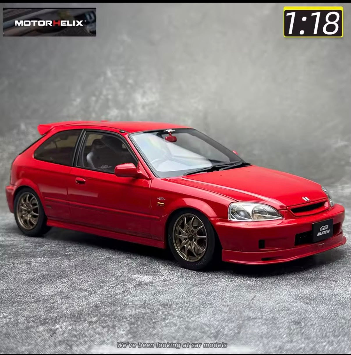 Motorhelix 1:18 Honda Civic Type R EK9 (M85007)