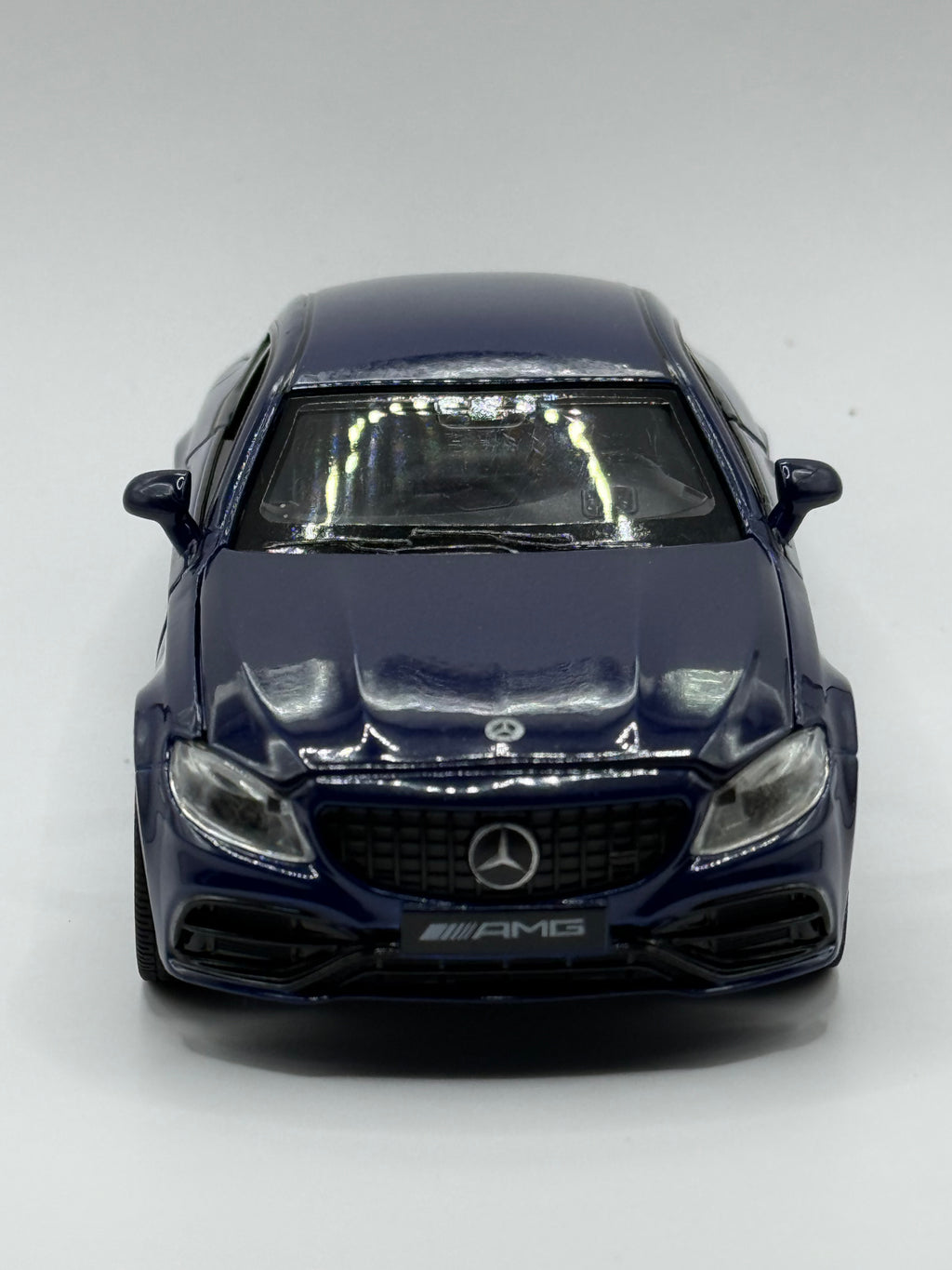 Licensed 1:32 Mercedes-Benz AMG C63S Blue Diecast Model Car