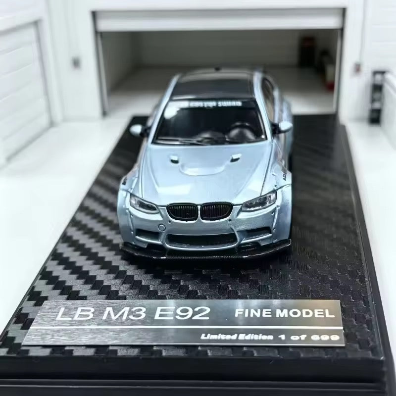 1/64 scale BMW M3 E92 diecast model car front view