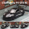 1:32 scale Porsche 911 GT3 RS 992 diecast model in black