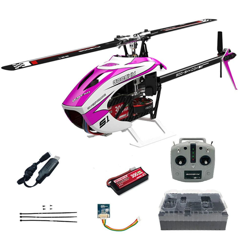 Goosky S1 RTF RC Helicopter in Pink