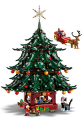 LEGO Icons Family Christmas Tree set 41843 festive display model