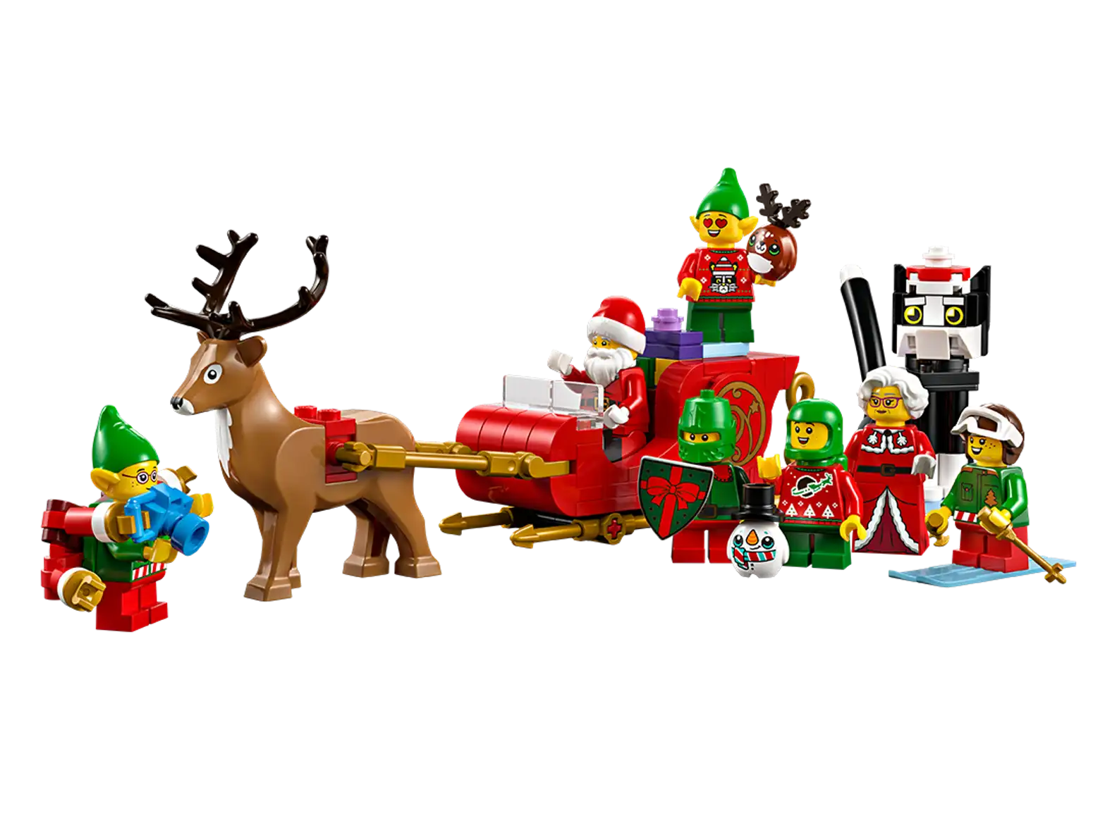 LEGO Icons Family Christmas Tree (Set 41843) - Seasonal Display
