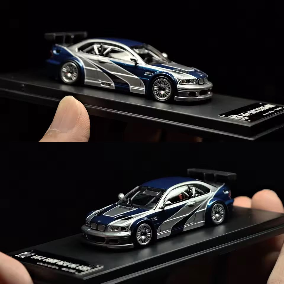 BMW M3 GTR (E46) "Most Wanted" Edition - 1:64 Premium Diecast