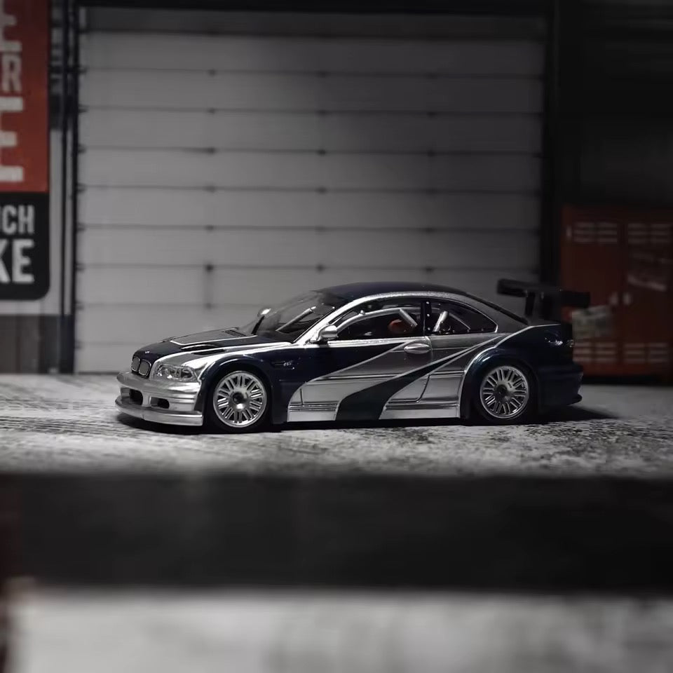 BMW M3 GTR (E46) "Most Wanted" Edition - 1:64 Premium Diecast