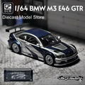 1:64 scale BMW M3 GTR NFS Most Wanted edition side view