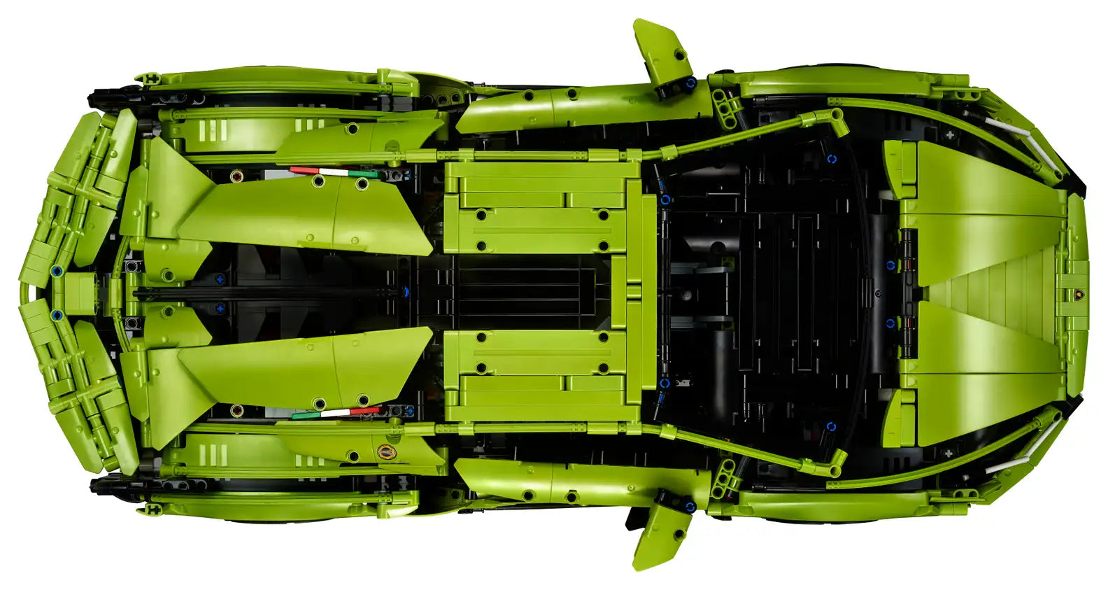 LEGO Technic Lamborghini Sián FKP 37 lime green supercar model