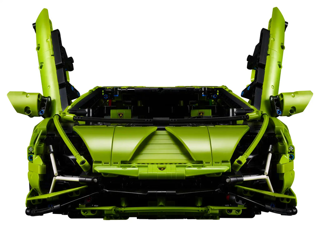 LEGO Technic Lamborghini Sián FKP 37 lime green supercar model