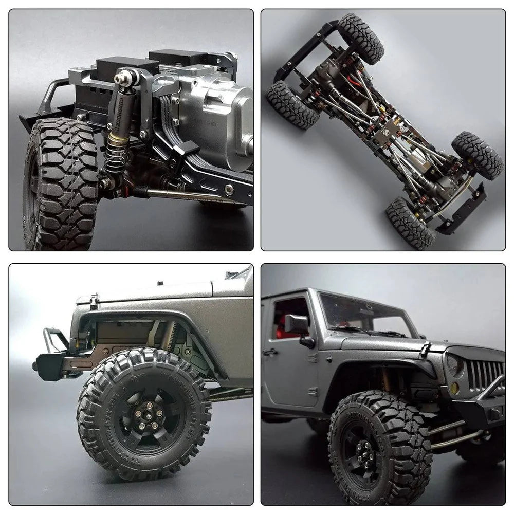 Capo CUB2 1/18 All-Metal 4WD RC Crawler Kit – High-Precision Off-Road Model