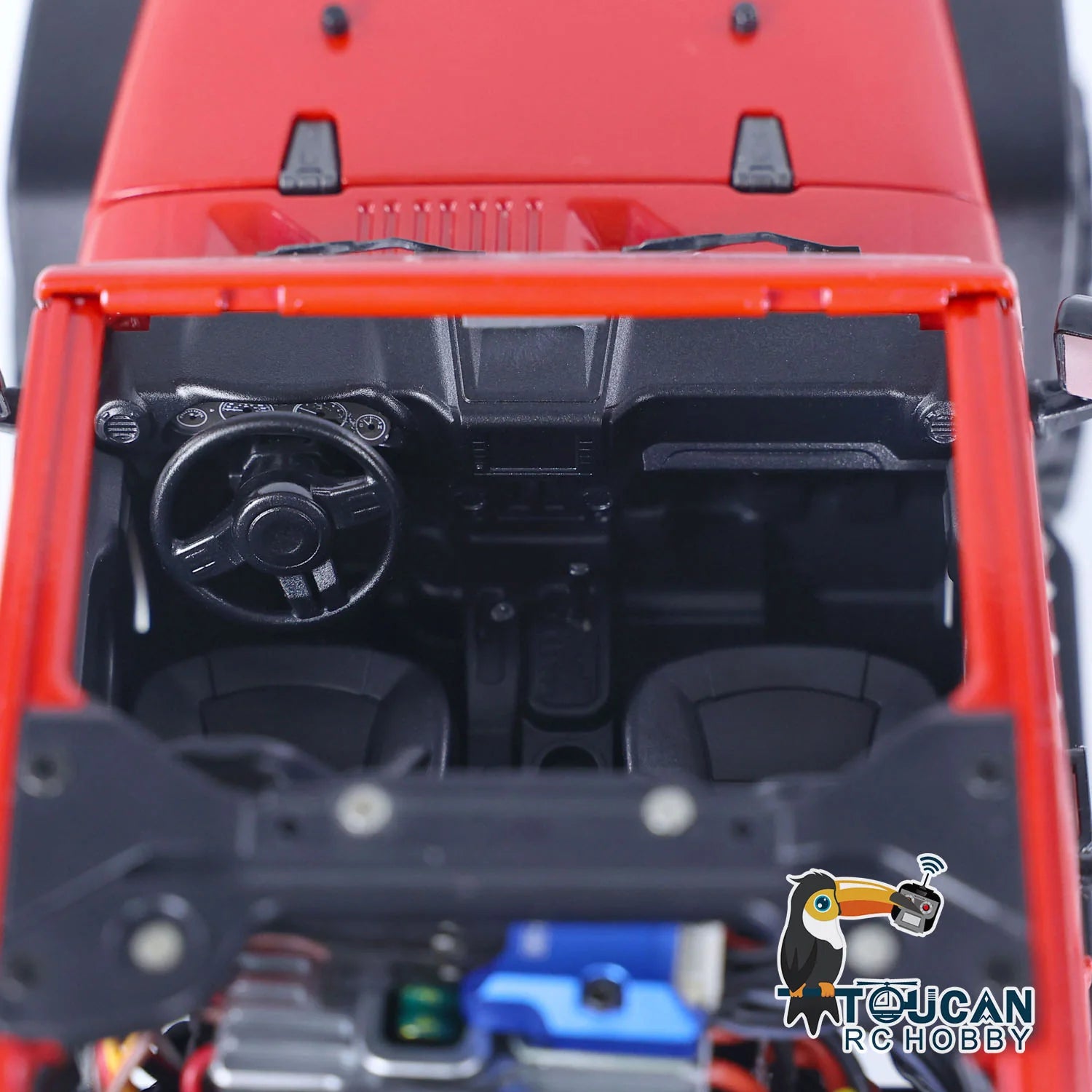 Detailed interior and metal bodywork of Capo CUB2