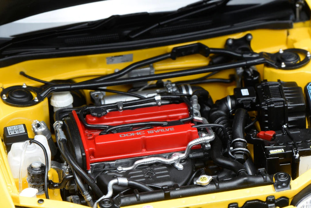 Motorhelix Evo 4 engine bay 4G63 detail