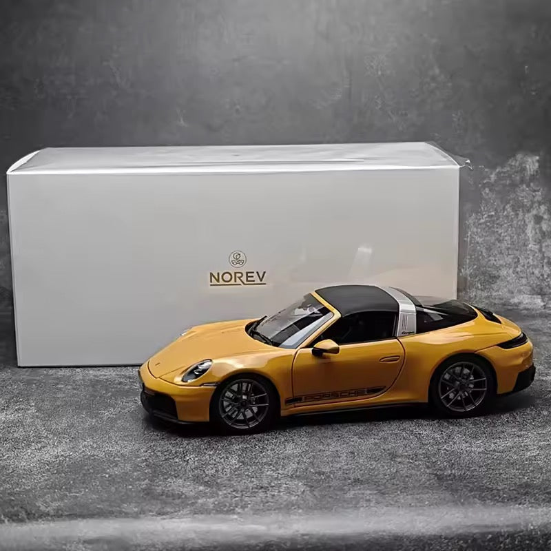 Norev 1:18 Porsche 911 Targa 4 GTS (992.2) 2025 - Bahama Yellow