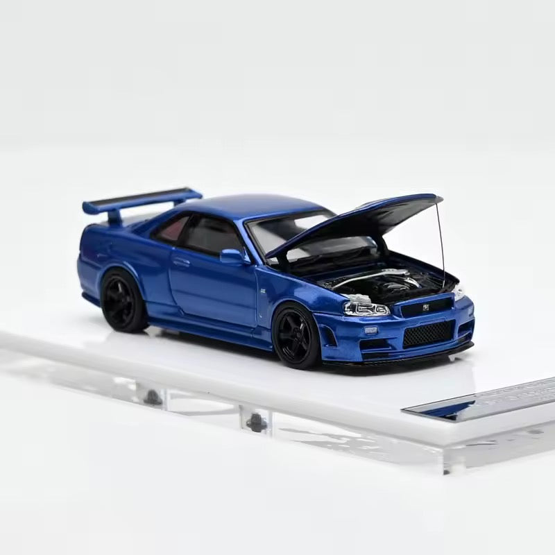 1:64 scale R34 Nismo Z-Tune with opening hood