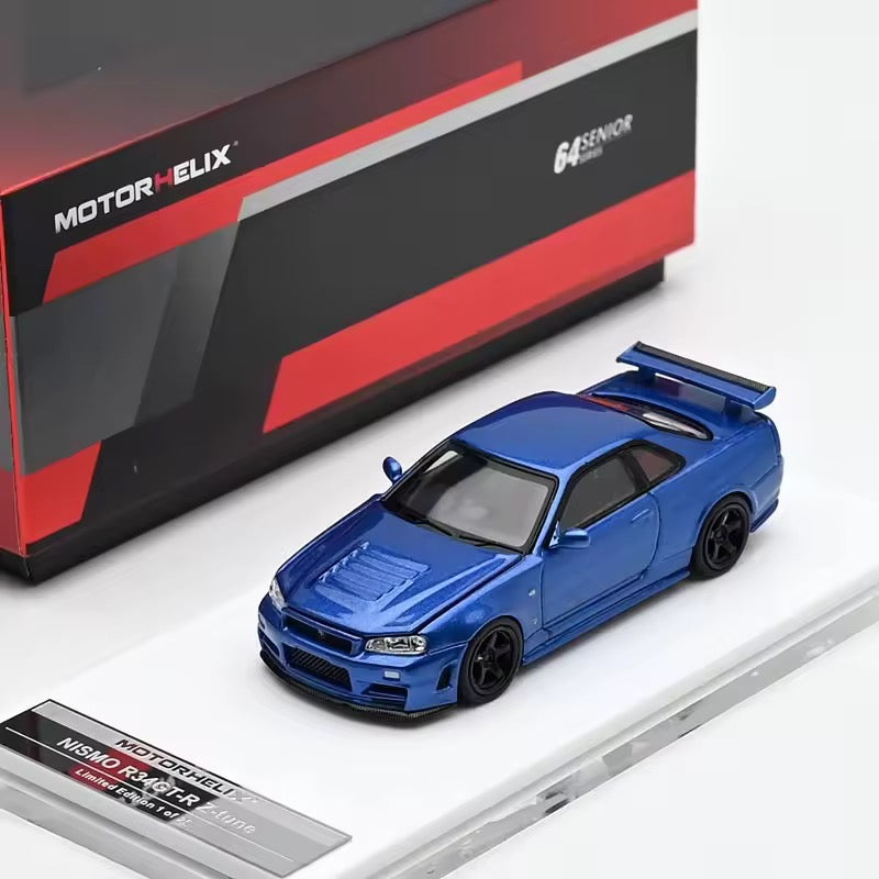 Motorhelix 1:64 premium display case packaging