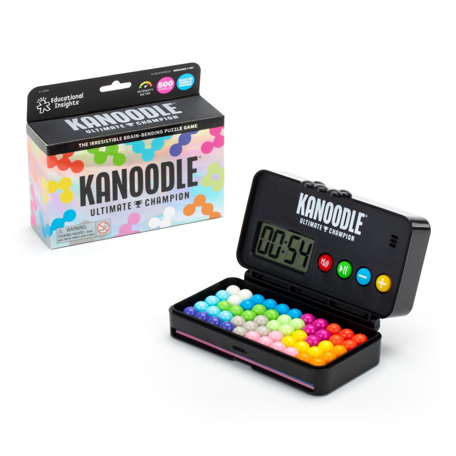 Educational Insights Kanoodle Classic 3D Puzzle Game Case.