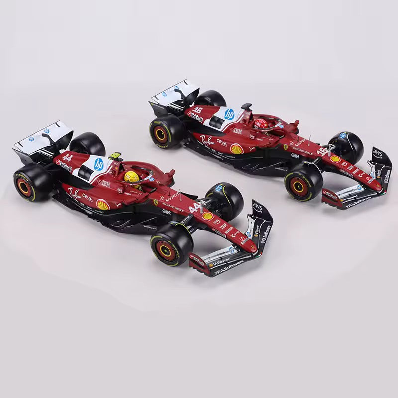 Bburago 1:18 Ferrari SF-25 Charles Leclerc #16 / #44 | 2025 F1 Diecast Model