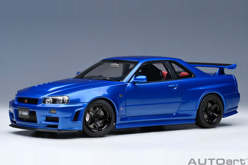 AUTOart 1:18 Nissan Skyline GT-R (R34) Nismo Z-Tune - Bayside Blue